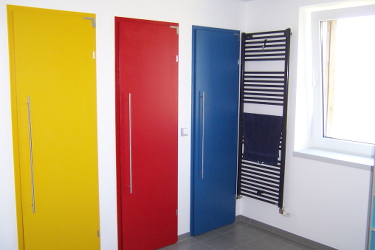 bunte Türen